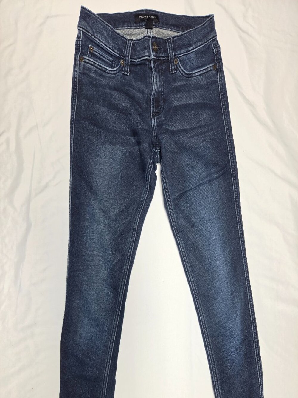 Banana Republic Legging Jeans Ankle Zip Dark Wash Size 26 / 2